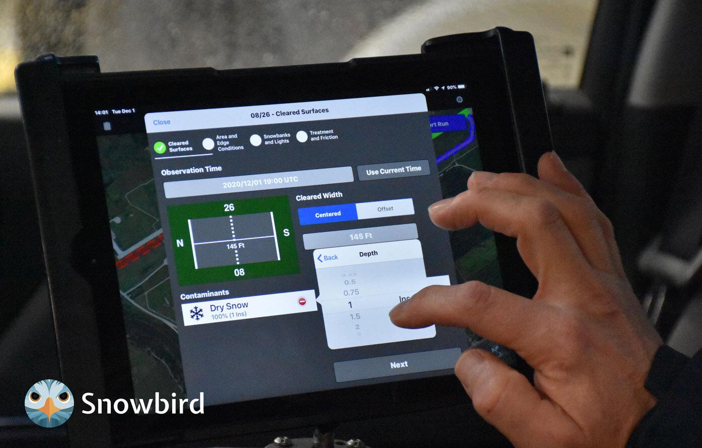 Snowbird GRF app screenshot